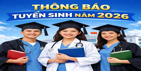 THÔNG BÁO TUYỂN SINH TRUNG CẤP - CAO ĐẲNG CHÍNH QUY NĂM 2026